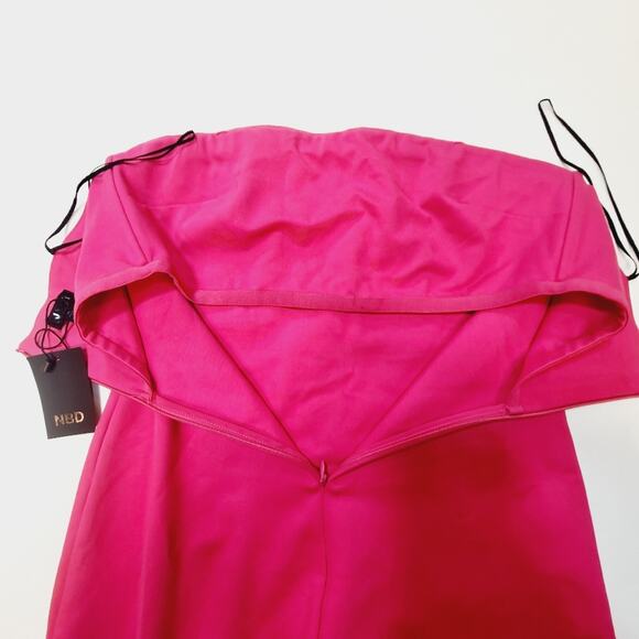 NBD Amaara Midi Dress in Fuchsia Medium - Picture 7 of 12